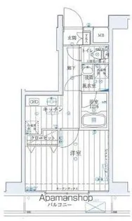 ラフィネジュ横浜南【4階】の間取り