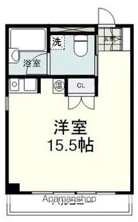 コーポ駿河【2階】の間取り
