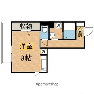 十刻館【101号室】の間取り