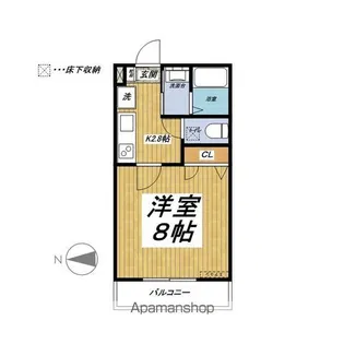 PATINA COURT【1階】の間取り