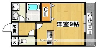 ルミナス大美野【3階】の間取り