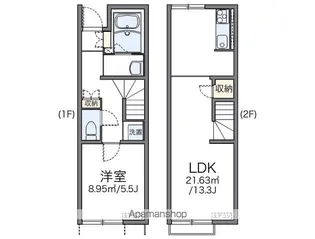 レオネクストY&K Ⅱ【1階】の間取り