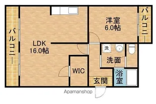 ベストA【3階】の間取り