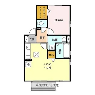 ALBAX B【1階】の間取り