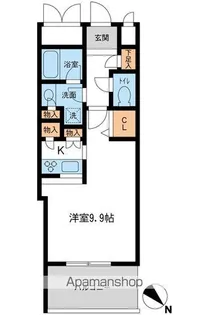 メトロタワー山下町【7階】の間取り