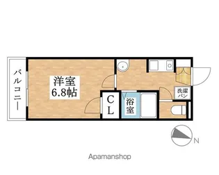 マイキャッスル2【2階】の間取り
