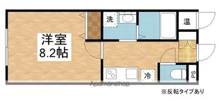 ファーストクラス駅北口【1階】の間取り