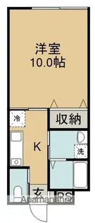サンフラワー【2階】の間取り