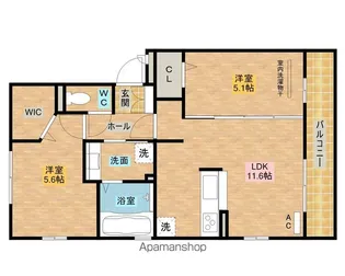 ロイヤルハイツⅡ【3階】の間取り