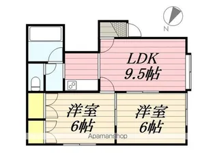 エクセルBハイツ【3階】の間取り