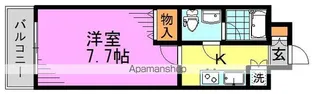 レベント高円寺【4階】の間取り