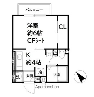 ハイムツインズ【1階】の間取り