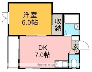 ルピナス【2階】の間取り