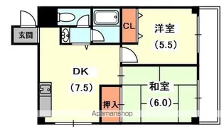 アマポーラ【2階】の間取り