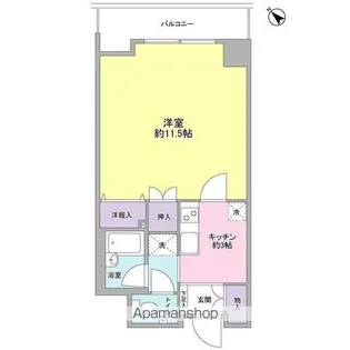 千葉県千葉市中央区弁天1丁目【マンション】の間取り