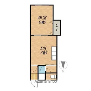 ごとうレヂデンス【2階】の間取り