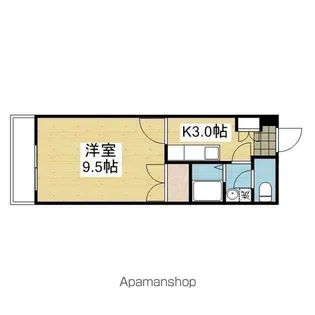 ロイヤルコートⅡ【2階】の間取り