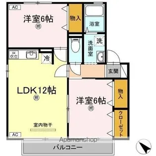 アドミレー樹太 C棟【1階】の間取り