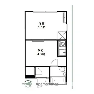 パークノヴァ百人町【501号室】の間取り