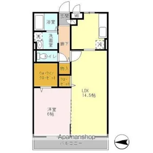 レジデンスSK【3階】の間取り