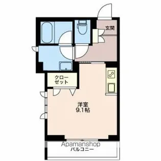 レジデンス桐【1階】の間取り