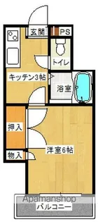 コスタ清武【4階】の間取り