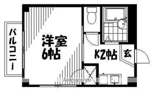 メゾンオアシス【3階】の間取り