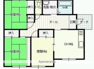 岩手県北上市藤沢21地割【一戸建】の間取り