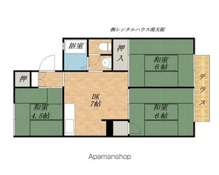 セジュール正木【1階】の間取り