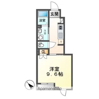 アイズ ハウス【1階】の間取り