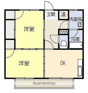 西田ビル【305号室】の間取り
