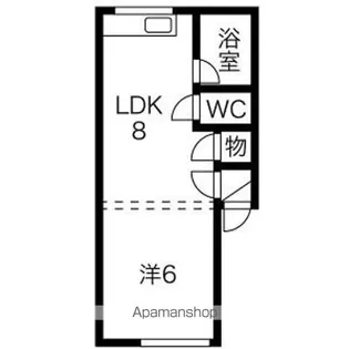 TY MARUYAMA【2階】の間取り