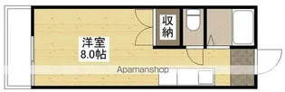 エクセル南本庄【203号室】の間取り
