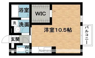KENT HOUSE(ケントハウス)B【1階】の間取り