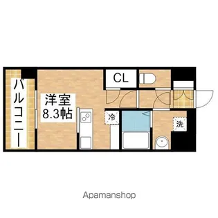 ルーエ今池【12階】の間取り