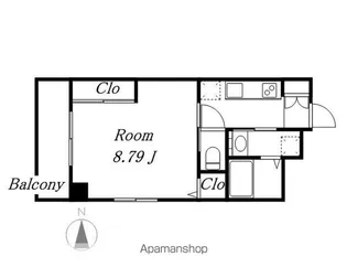 KAYA AOI「カヤアオイ」【8階】の間取り