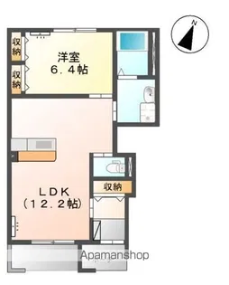 ラフェリアⅠ【1階】の間取り