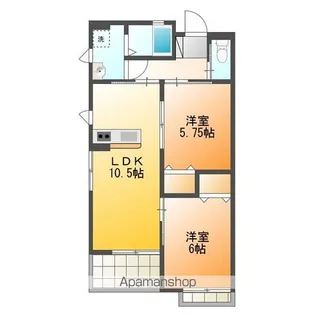 CARRERA【1階】の間取り