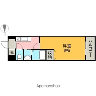 リアライズ松原【6階】の間取り
