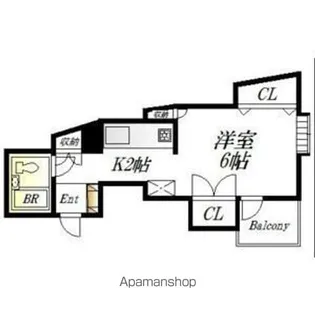 プレジデントソノヤマ【1階】の間取り