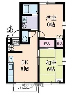 エステートピア・U1号棟【1階】の間取り