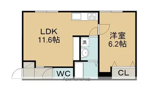 CHOUETTE COPAIN【1階】の間取り