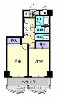 パルクピア【2階】の間取り