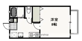 ライフベルク B【2階】の間取り