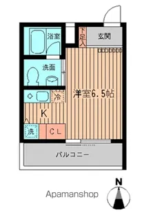 NERV西早稲田【1階】の間取り