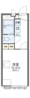 レオパレスアドミラーブル【2階】の間取り