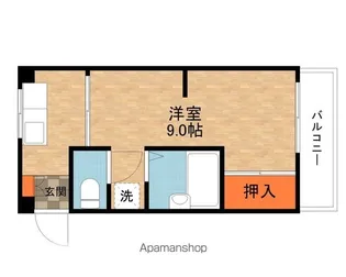 M’PLAZA津田駅前七番館【5階】の間取り
