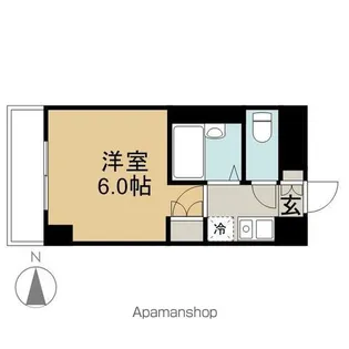 ステュディオ仙台【4階】の間取り