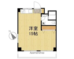 ハイツスターサンシャイン【204号室】の間取り