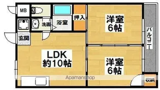 LUMIERE住吉NORTH【2階】の間取り